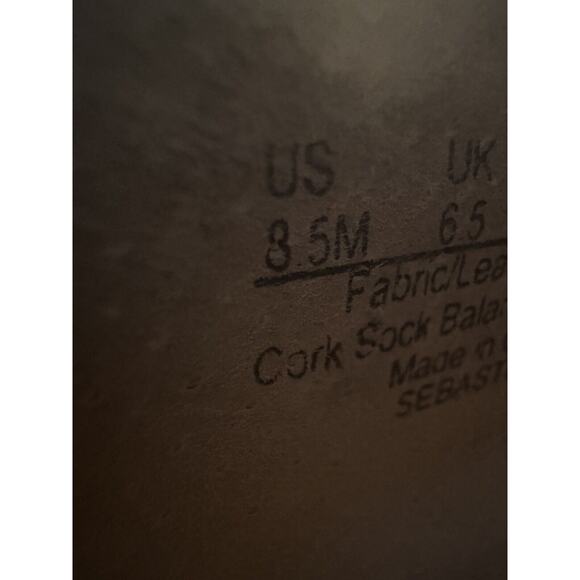 Sam Edelman Espadrille Sebastian Boat Shoes Loafers Leather Canvas Size 8.5 - Picture 7 of 10